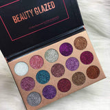 BEAUTY GLAZED™ 15 COLORS GLITTER MAKEUP