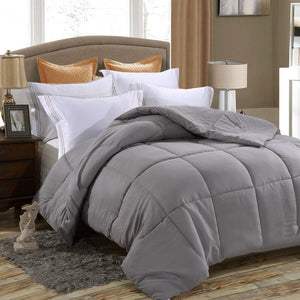 Down alternative comforter