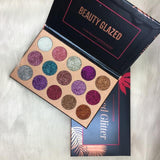 BEAUTY GLAZED™ 15 COLORS GLITTER MAKEUP